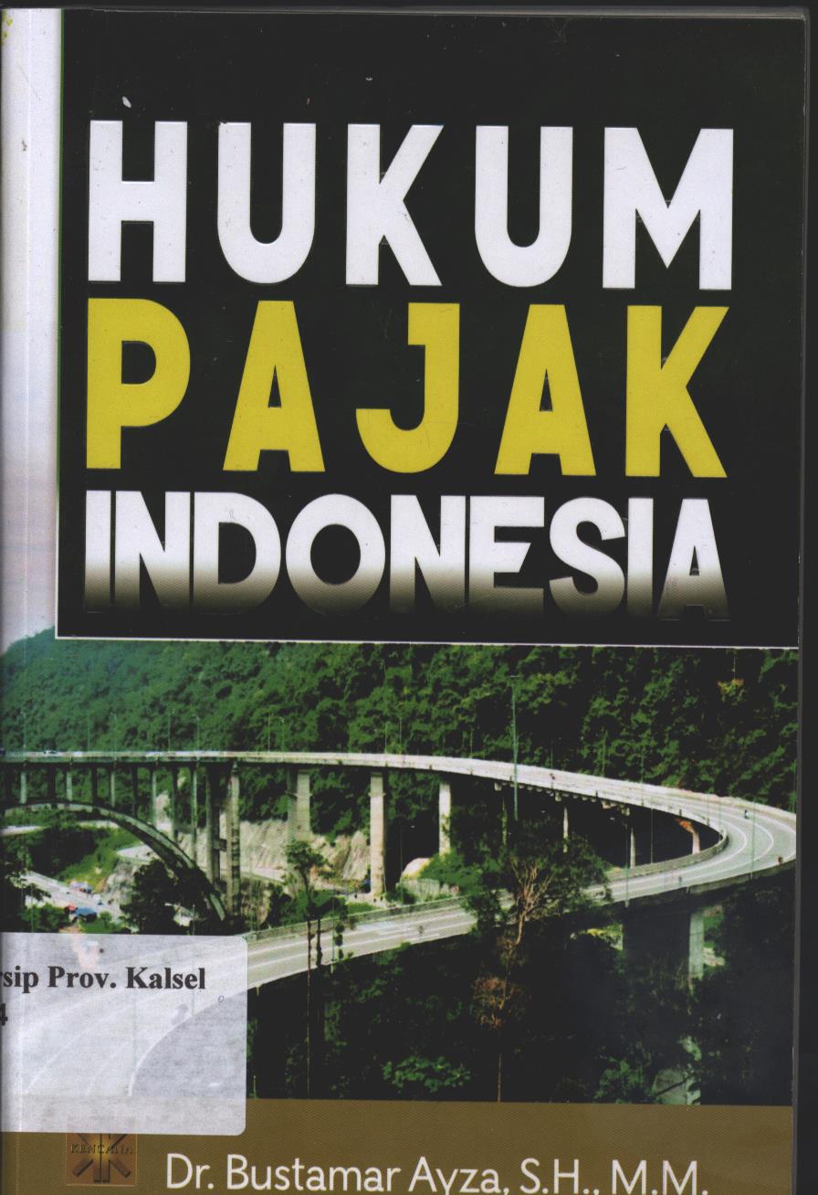 Cover Hukum Pajak Indonesia / Bustamar Ayza