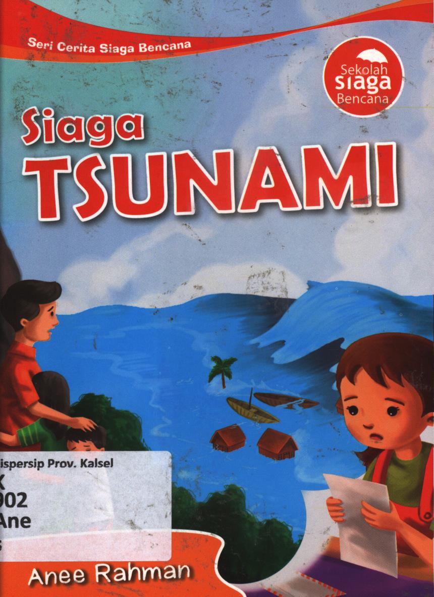 Cover Siaga tsunami / Anee Rahman