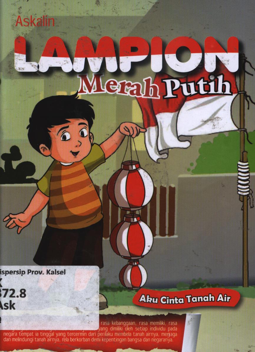 Cover Aku cinta tanah air :  Lampion merah putih / Askalin