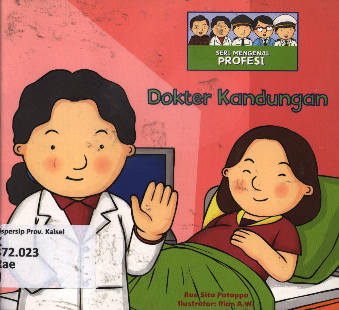 Cover Dokter kandungan / Rae Sita Patappa ; editor, Hariyadi