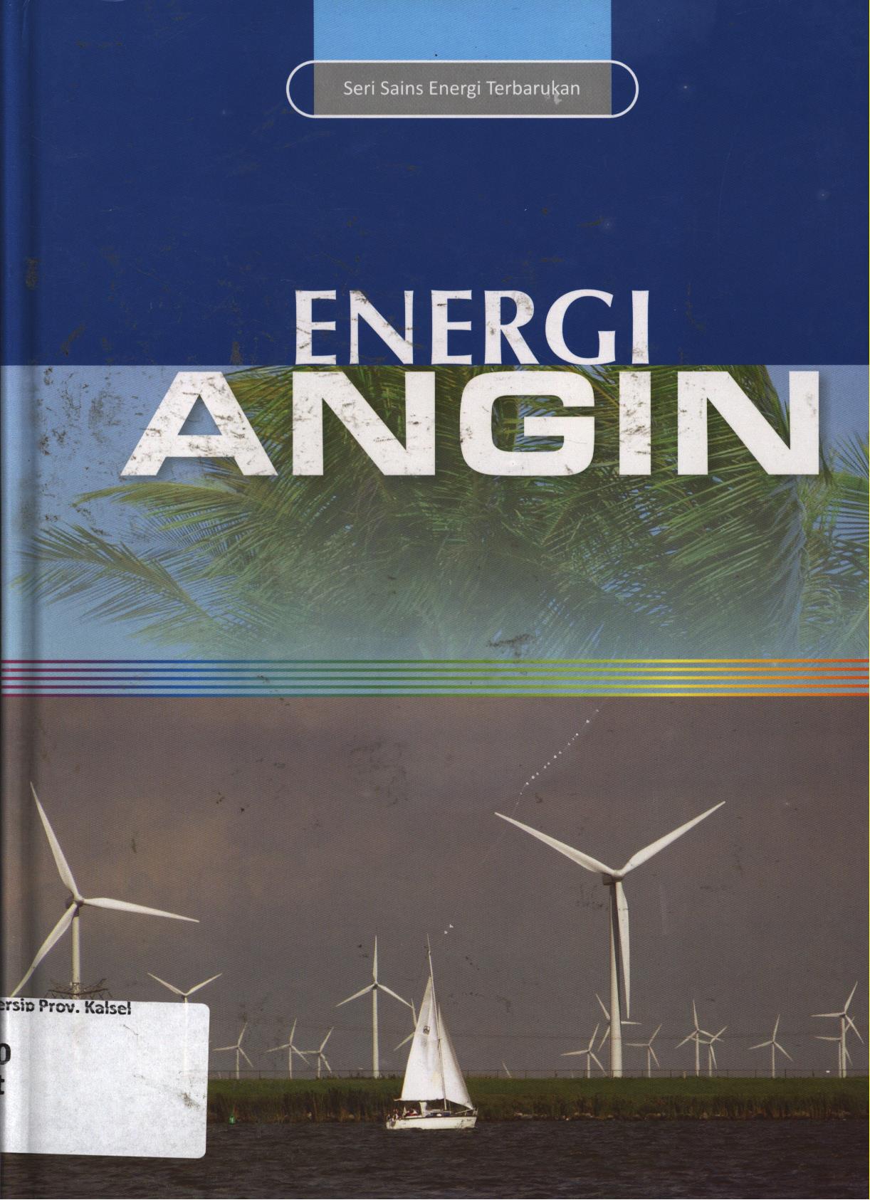 Cover Energi  angin / Tutun Nugraha, Didik Sunardi