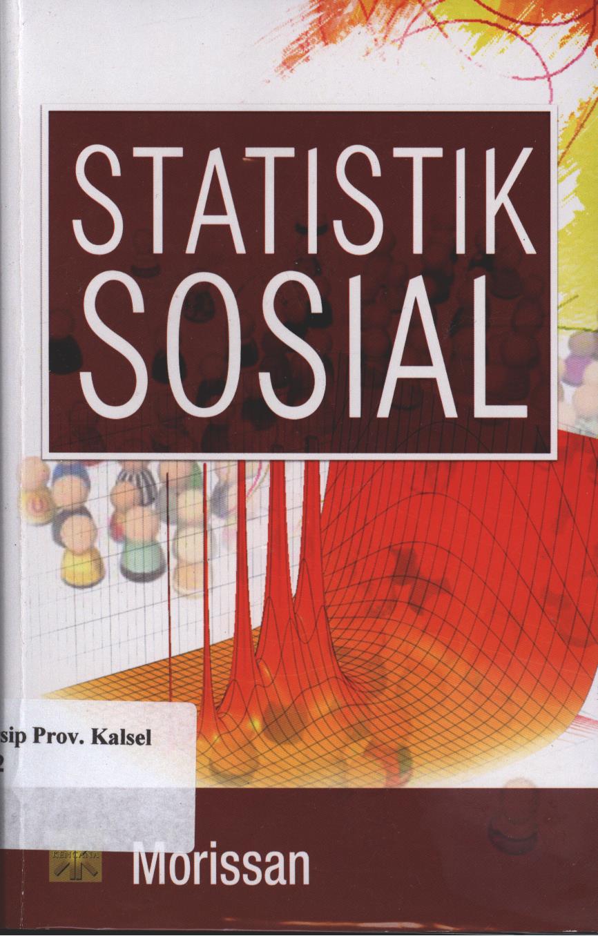 Cover Statistik Sosial / Morissan