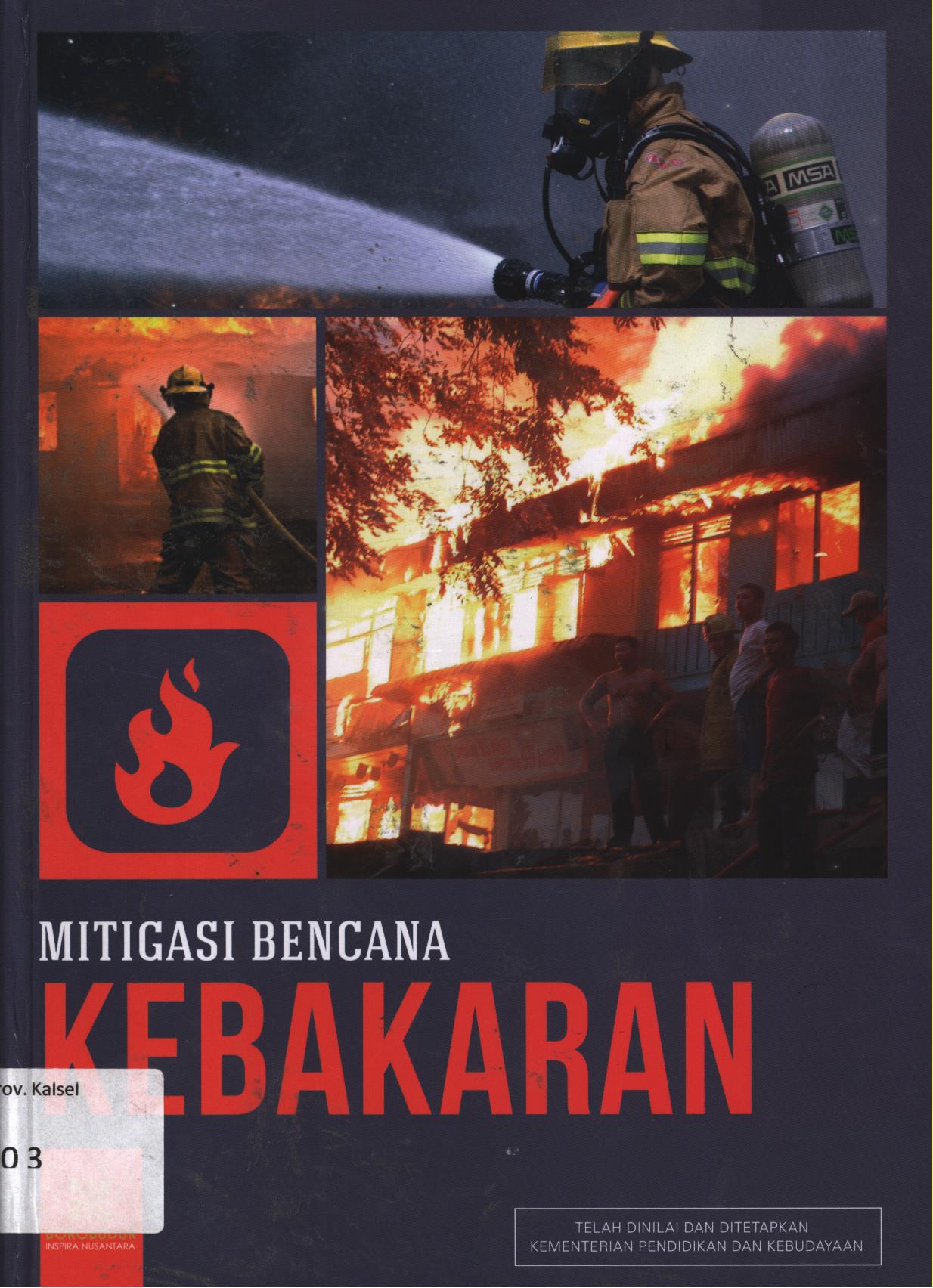Cover Ensiklopedia mitigasi bencana 5 :  Kebakaran / Srie Julie Rachmawatie ; penyunting, Diah Rahmawati