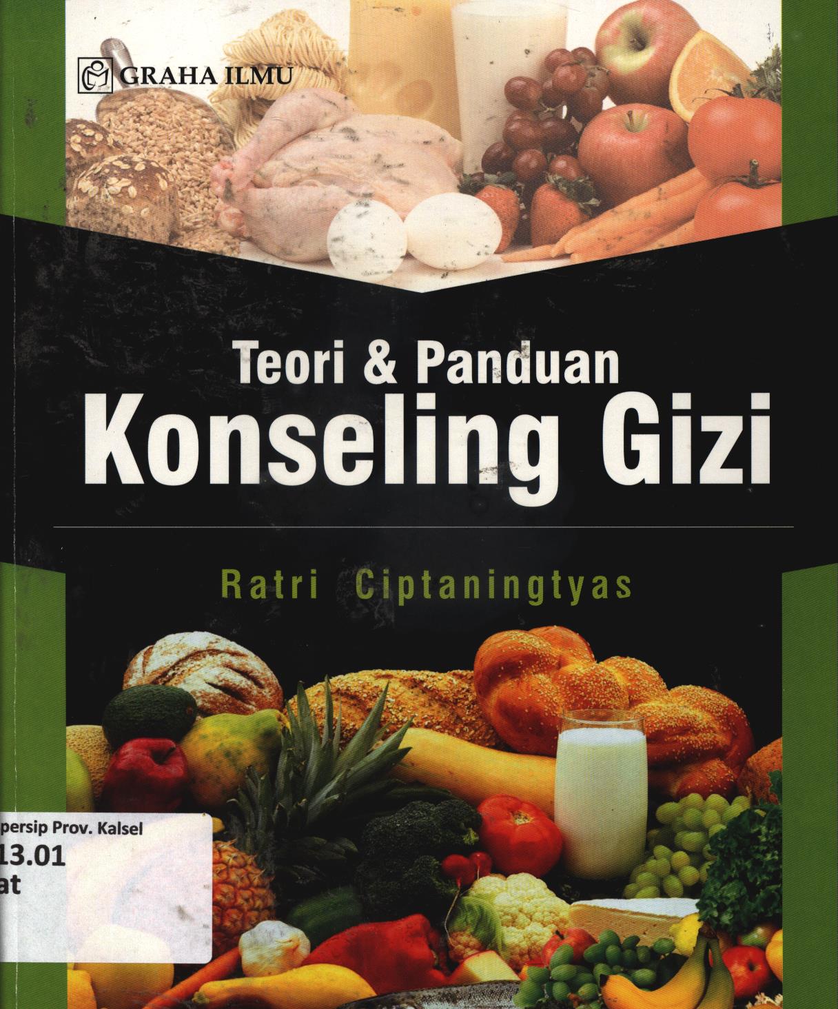 Cover Teori dan panduan konseling gizi / Ratri Ciptaningtyas