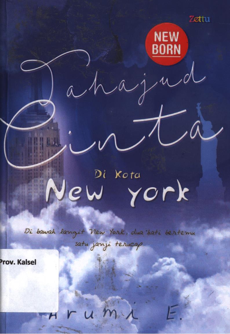Cover Tahajut cinta di kota New York / Arumi E ; editor, A. Latief