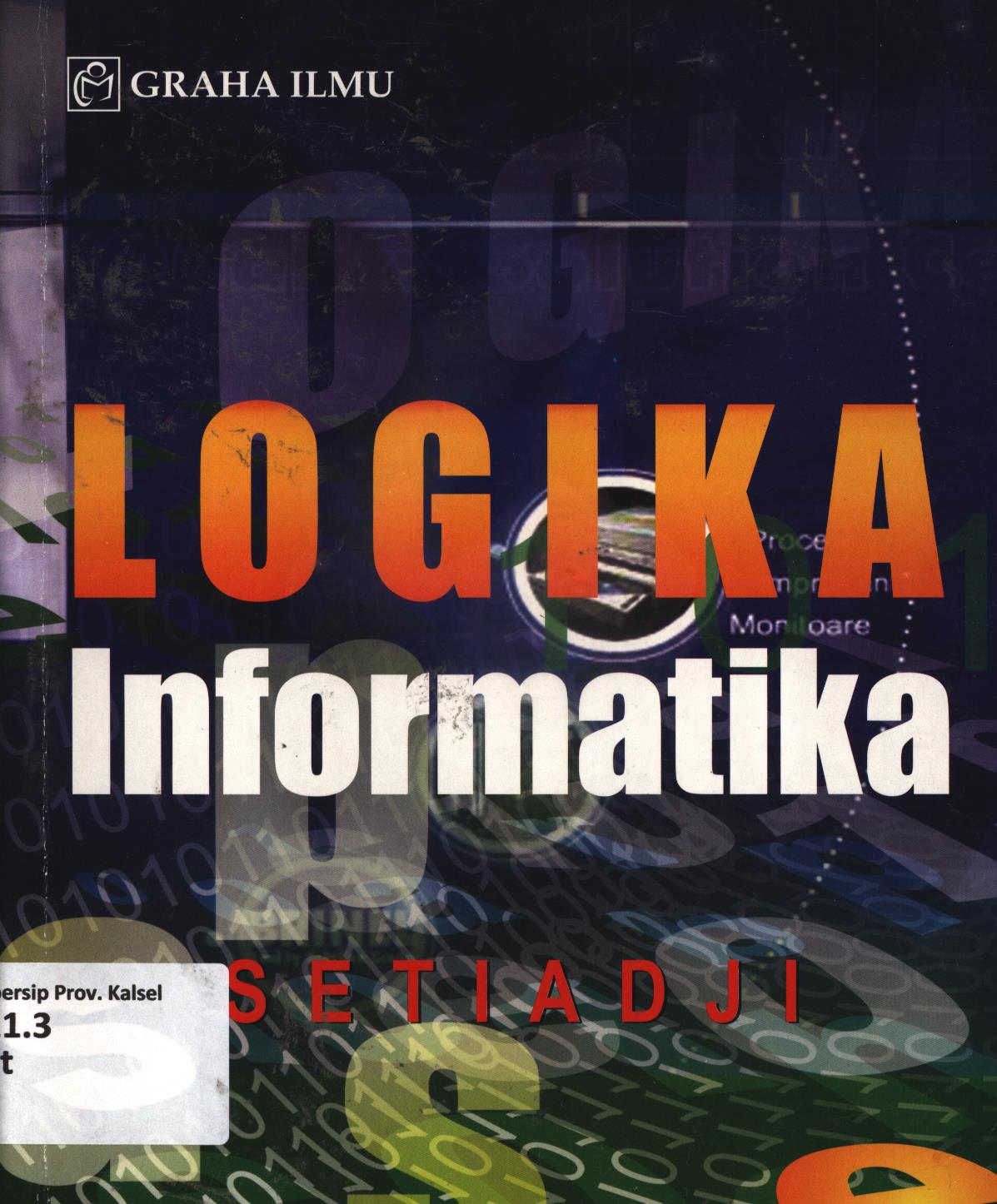 Cover Logika informatika / Setiadji