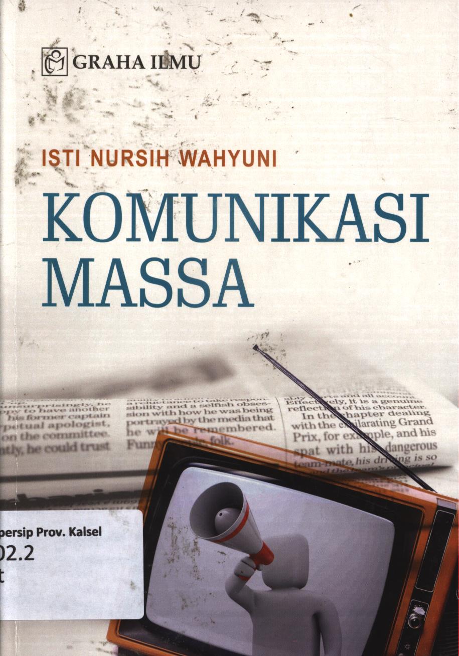 Cover komunikasi massa / Isti Nursih Wahyuni