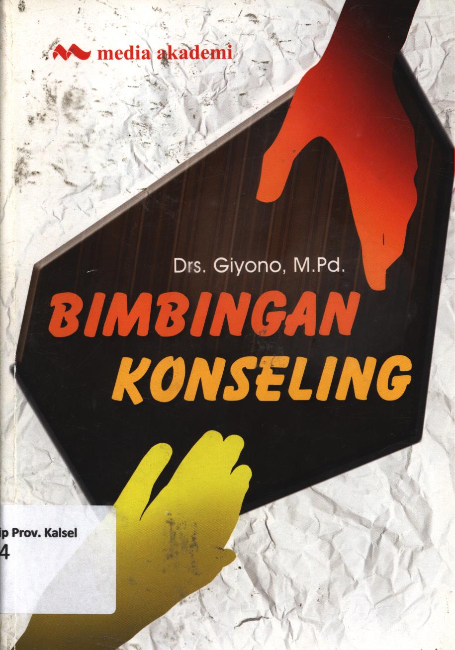 Cover Bimbingan konseling / Giyono