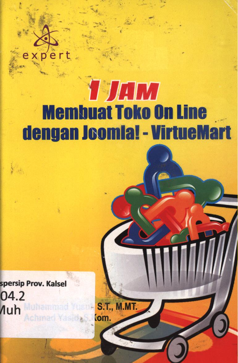 Cover 1 jam membuat toko on line dengan joomla-virtuemart / Muhammad Yusuf, Achmad Yusuf