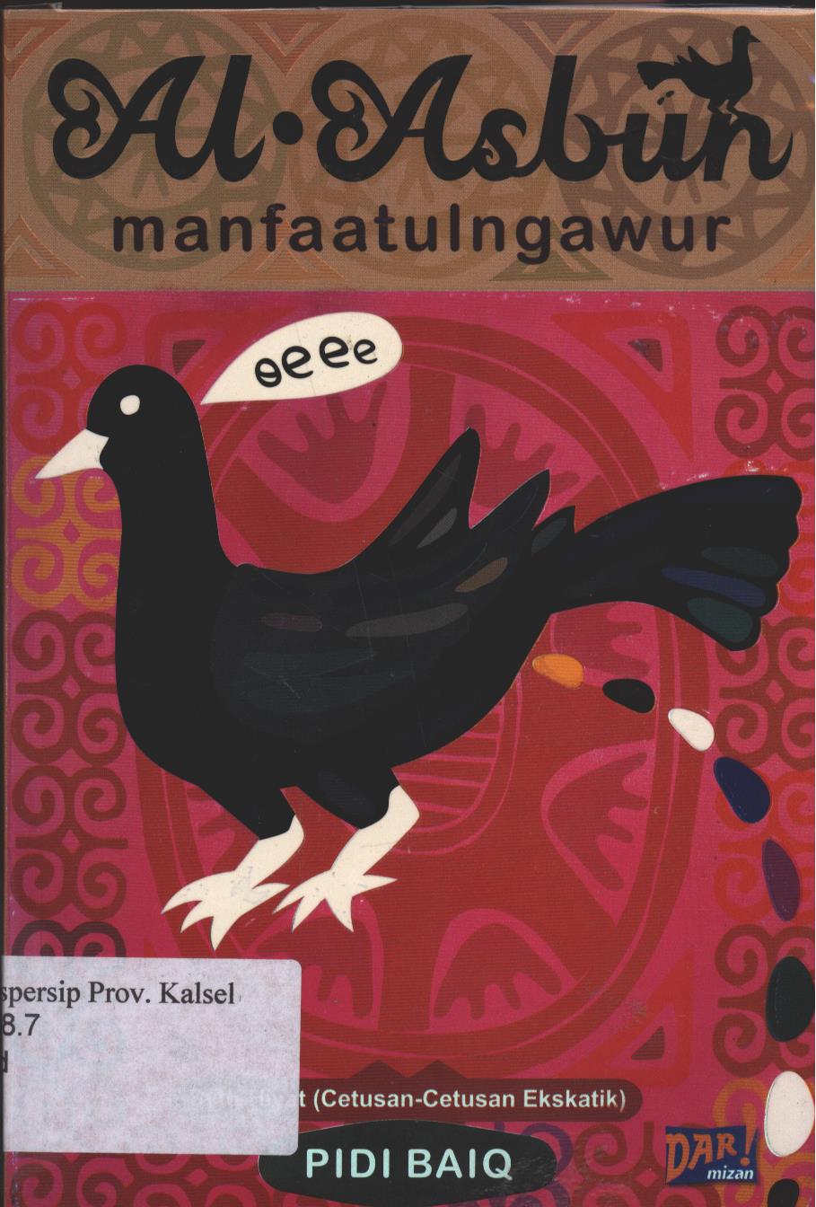 Cover Al. Asbun :  Manfaatulngawur / Pidi Baiq