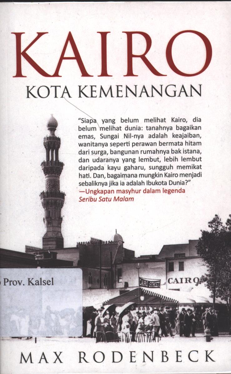 Cover KAIRO KOTA KEMENANGAN / Editor ; Muhammad Husnil