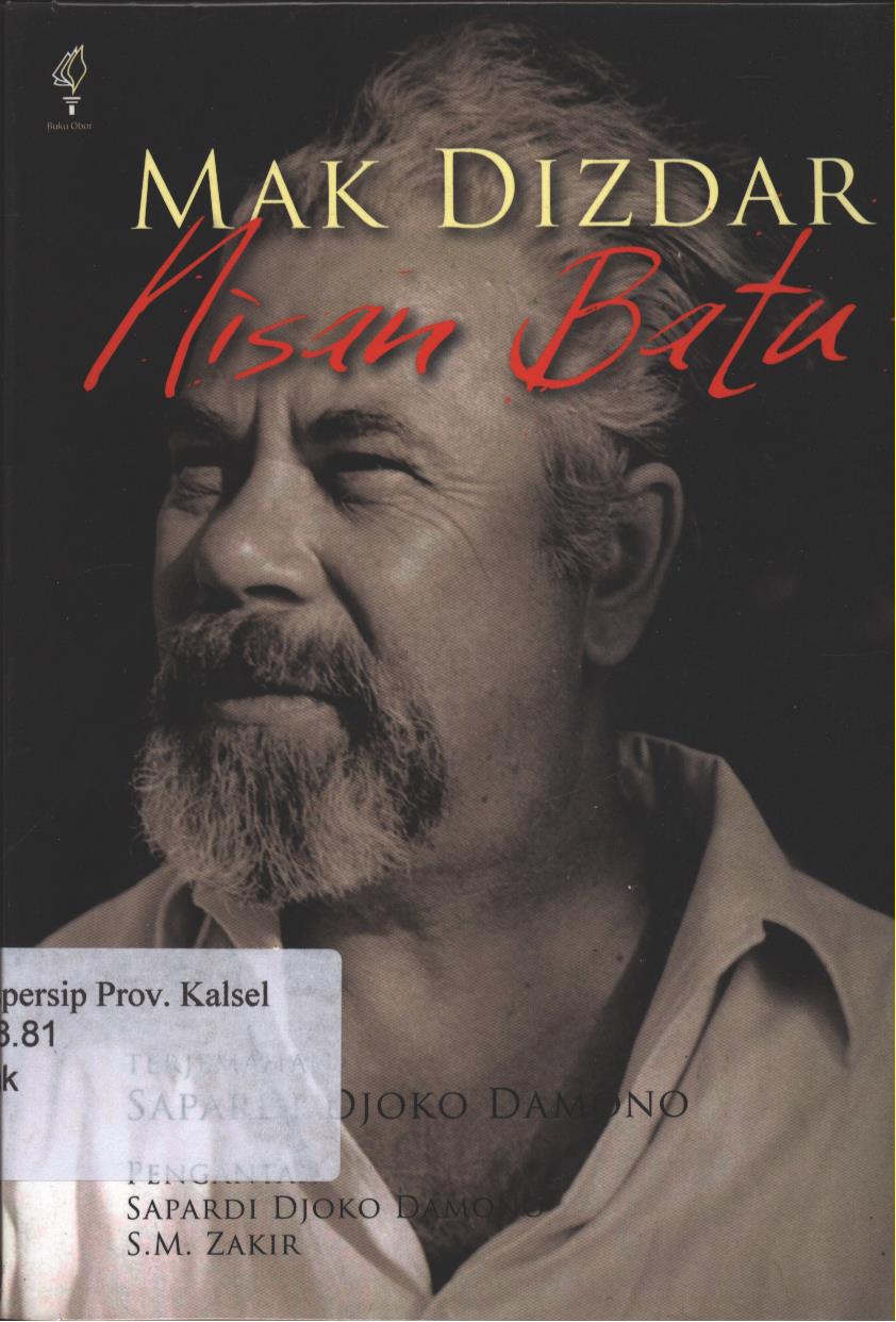Cover Mak Dizdar Nisan Batu / Penerjemah : Sapardi Djoko Damono