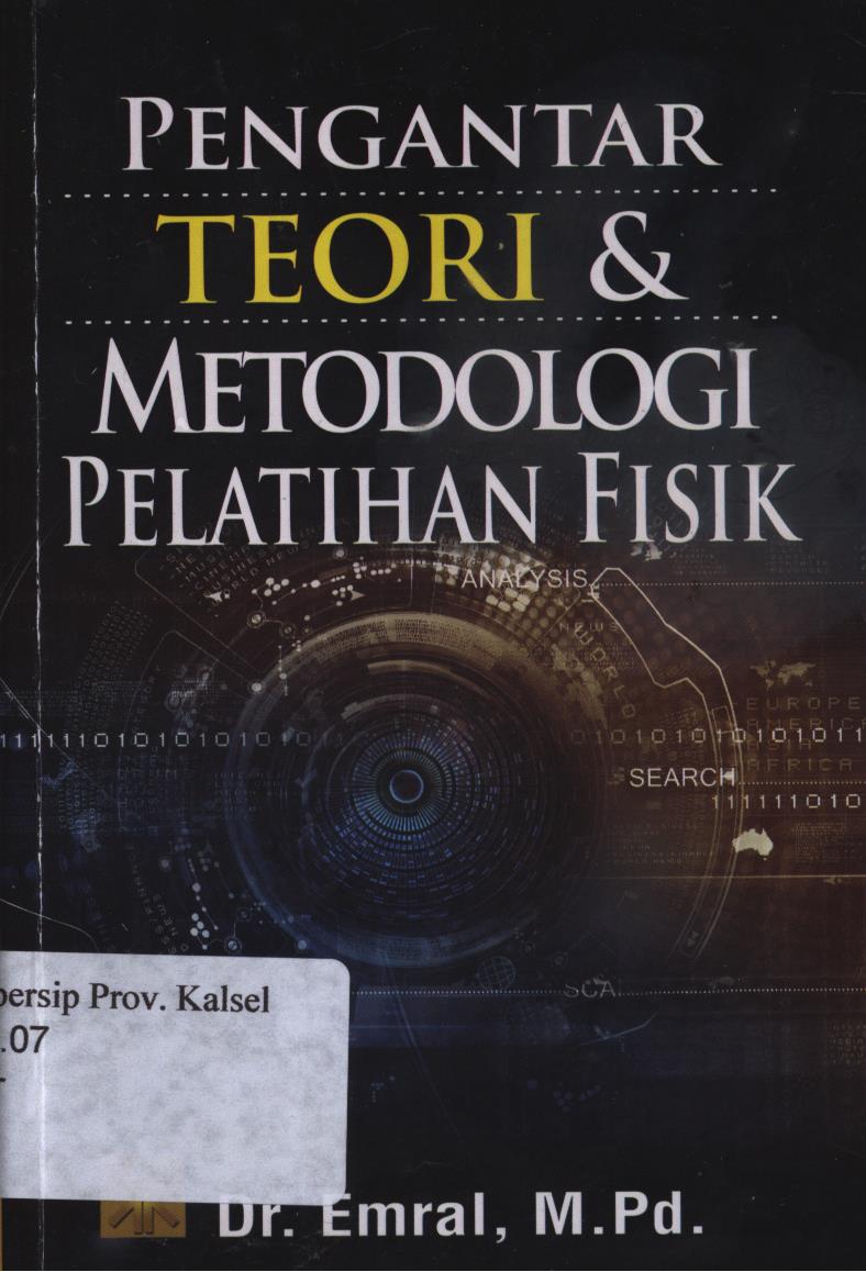 Cover Pengantar teori dan metodologi pelatihan fisik / Emral