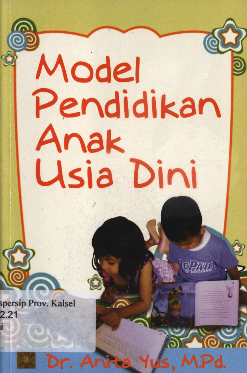 Cover Model pendidikan anak usia dini / Anita Yus