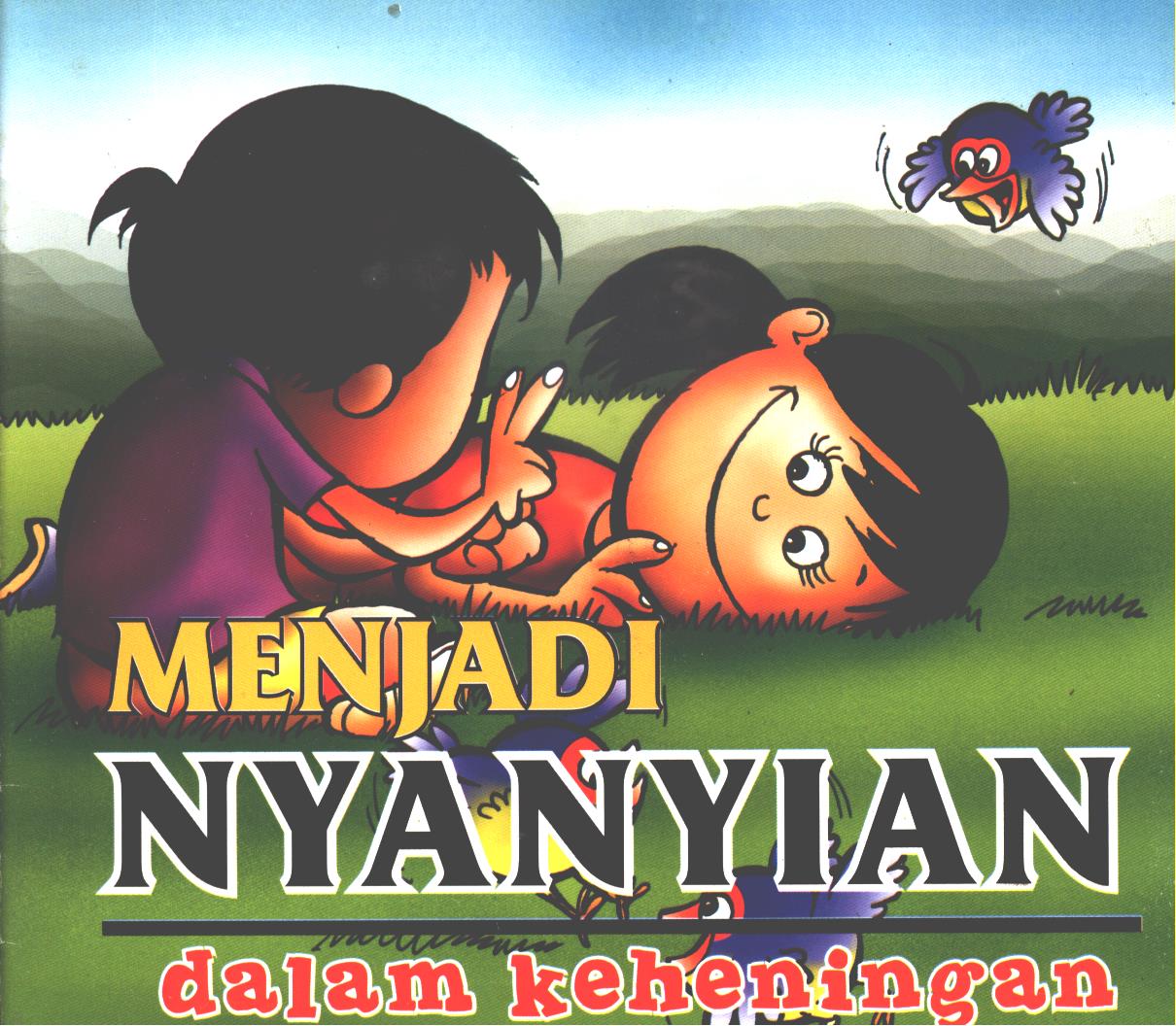 Cover Menjadi nyanyian dalam keheningan / Suharto