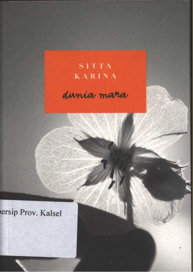 Cover Dunia Mara :  Sebuah Novella Keluarga Hanafiah / Sitta Karina; Editor, Siti Nur Andini