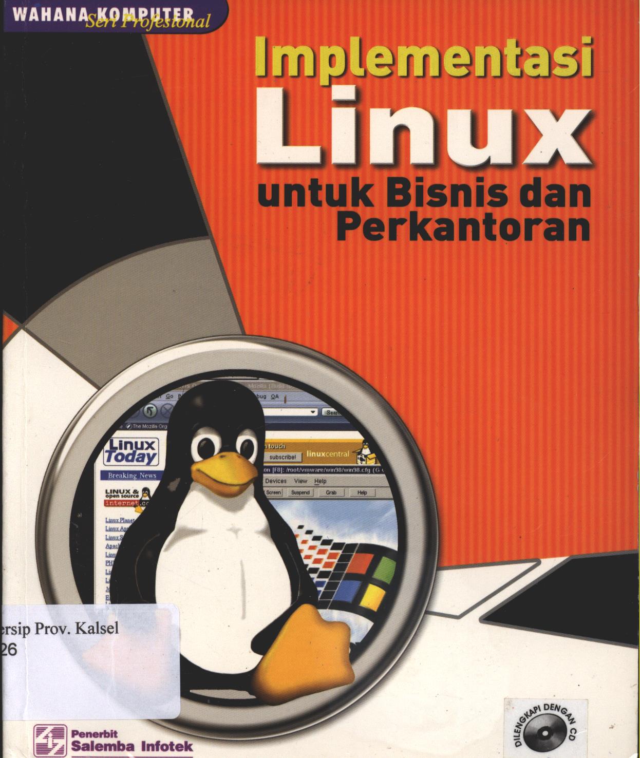 Cover Implementasi Linux untuk Bisnis dan Perkantoran