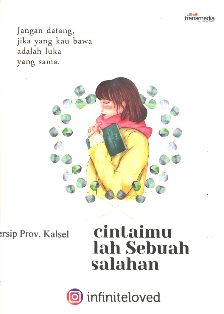 Cover Mencintaimu bukanlah sebuah  kesalahan / Infiniteloved ; penyunting, intanfaradillah