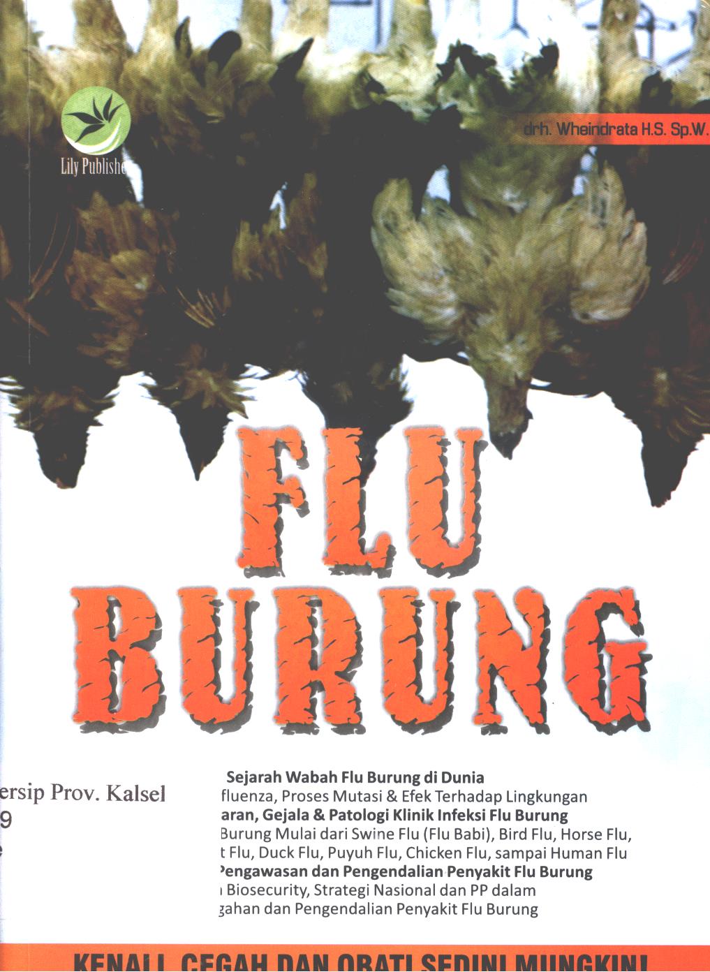 Cover Flu  burung / Wheindrata ; editor, Fl. Sigit Suyantoro