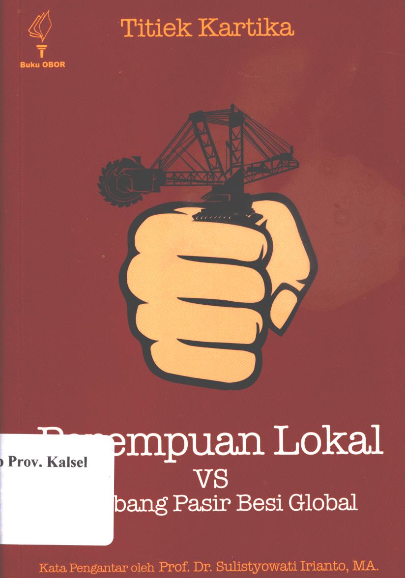 Cover Perempuan lokal vs tambang pasir besi global / Titiek Kartika