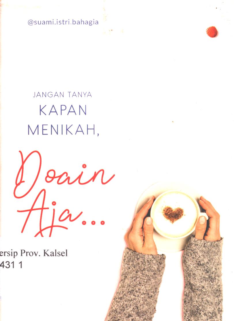 Cover Doain Aja / Tim Penulis @ suami-istri bahagia ; penyunting, Kinanti A