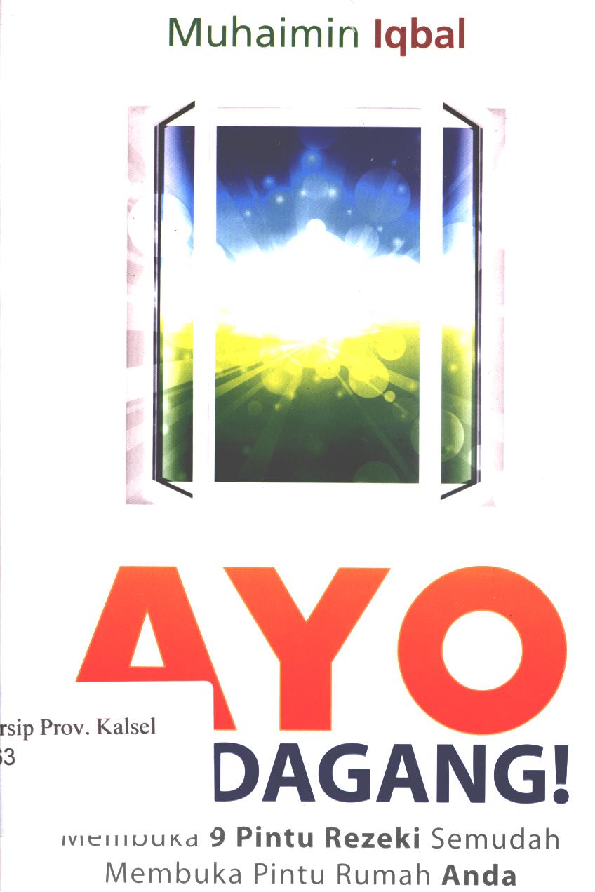 Cover Ayo Berdagang / Muhaimin  Iqbal ; Editor, Muh.Iqbal Santosa.