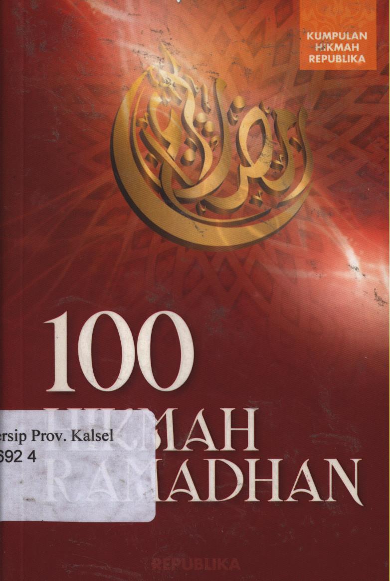 Cover 100 hikmah ramadhan
