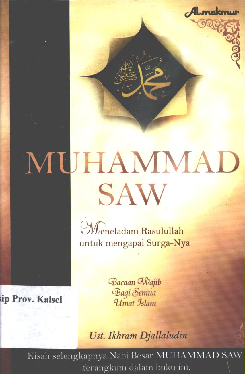 Cover Muhammad SAW / Ikhram Djalalludin