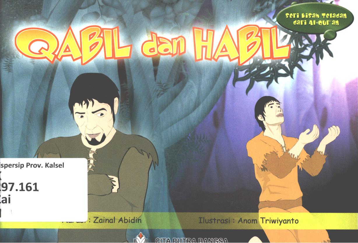 Cover Qabil dan Habil / Zainal Abidin