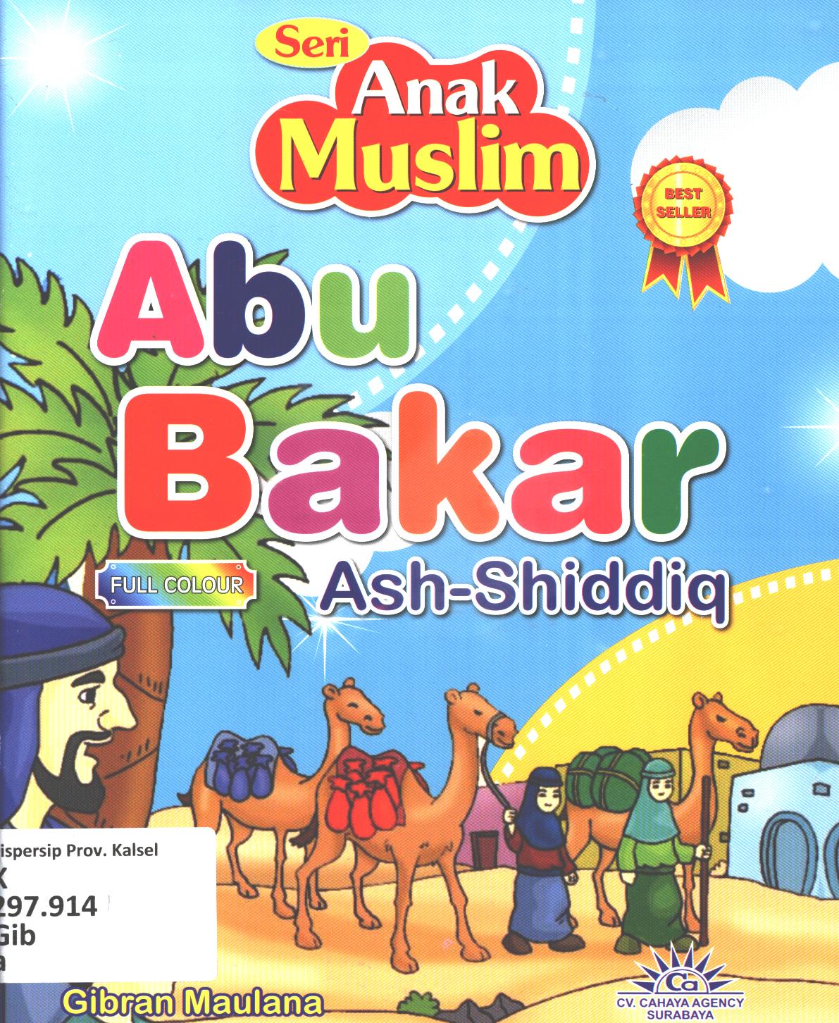Cover Abu Bakar Ash-Shiddiq / Gibran Maulana