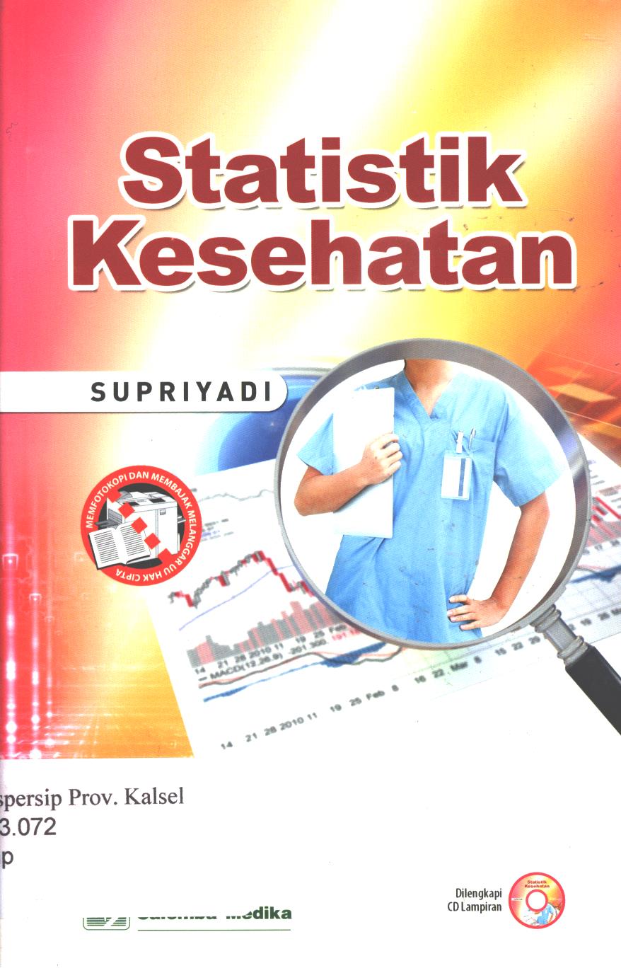 Cover Statistik Kesehatan / Supriyadi