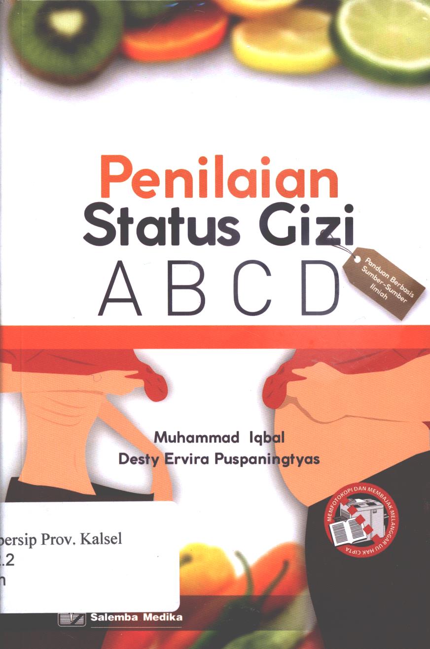 Cover Penilaian status gizi ABCD / Muhammad Iqbal, Desty Ervira Puspaningtyas