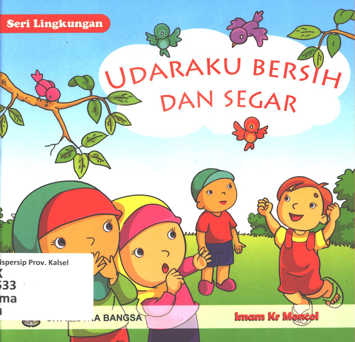 Cover Udaraku bersih dan segar / Imam Kr Moncol