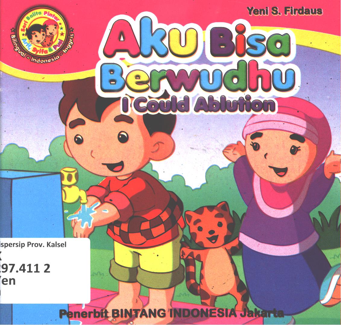 Cover Aku bisa berwudhu :  I could Ablution / Yeni S. Firdaus