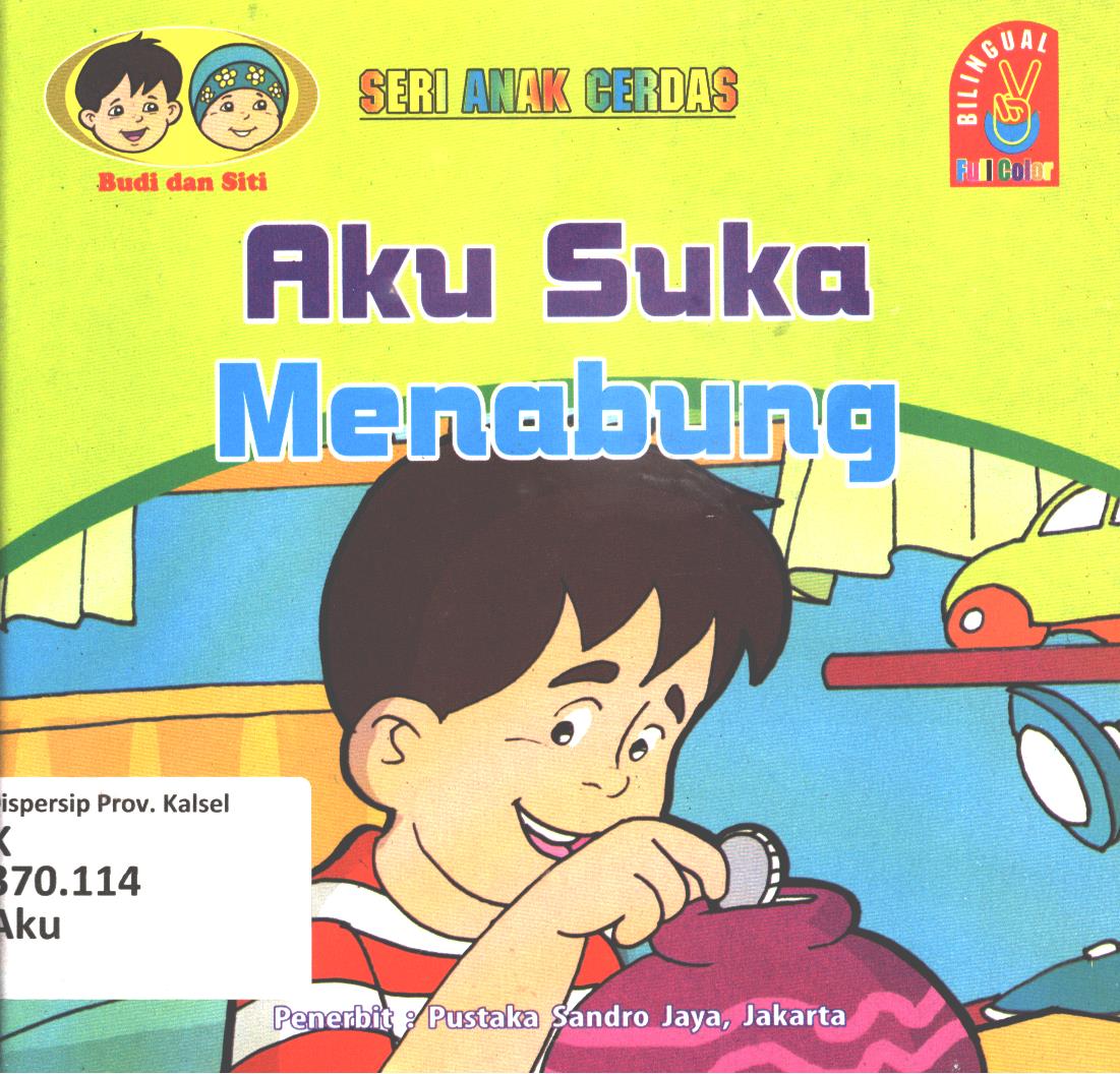 Cover Aku suka menabung
