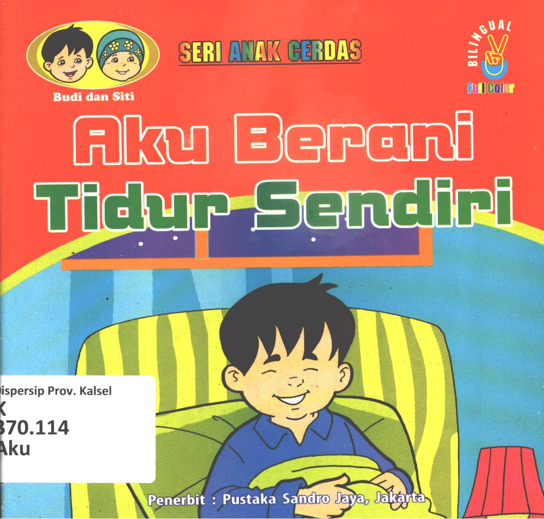 Cover Aku berani tidur sendiri