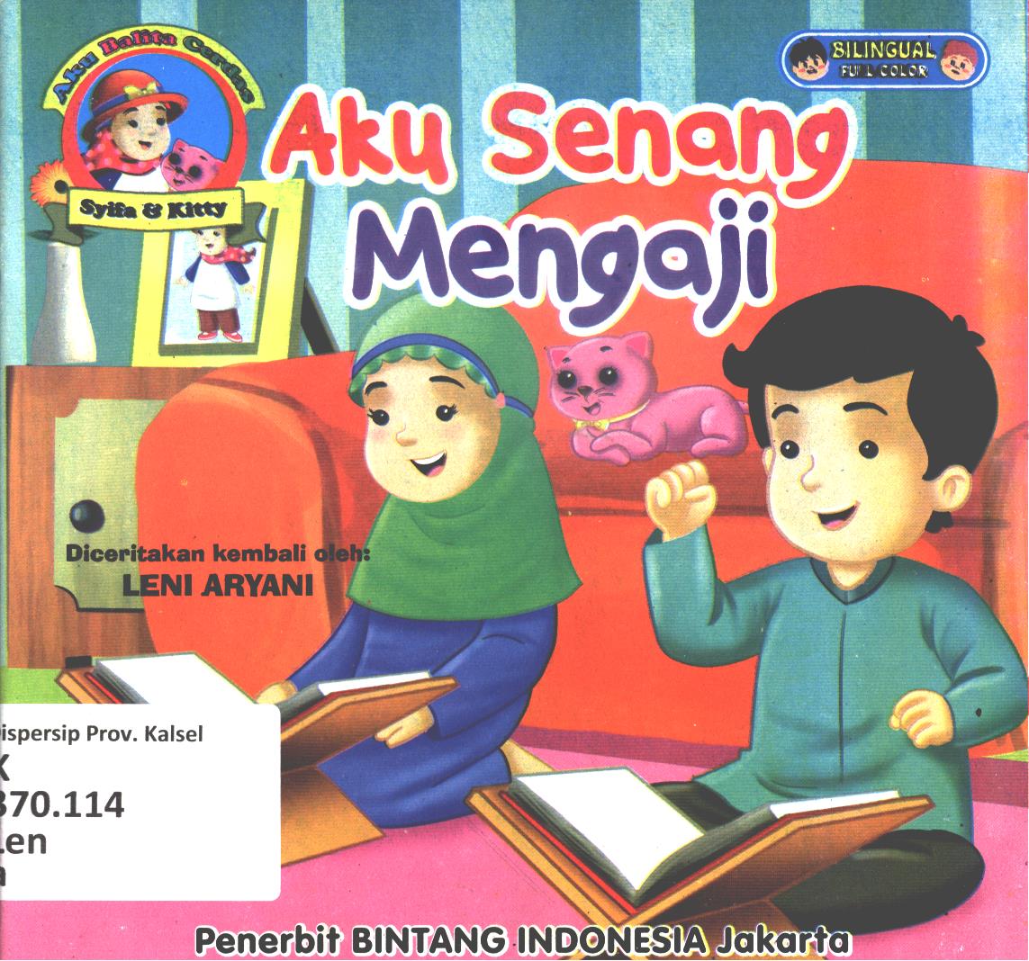 Cover Aku senang mengaji / Leni Aryani