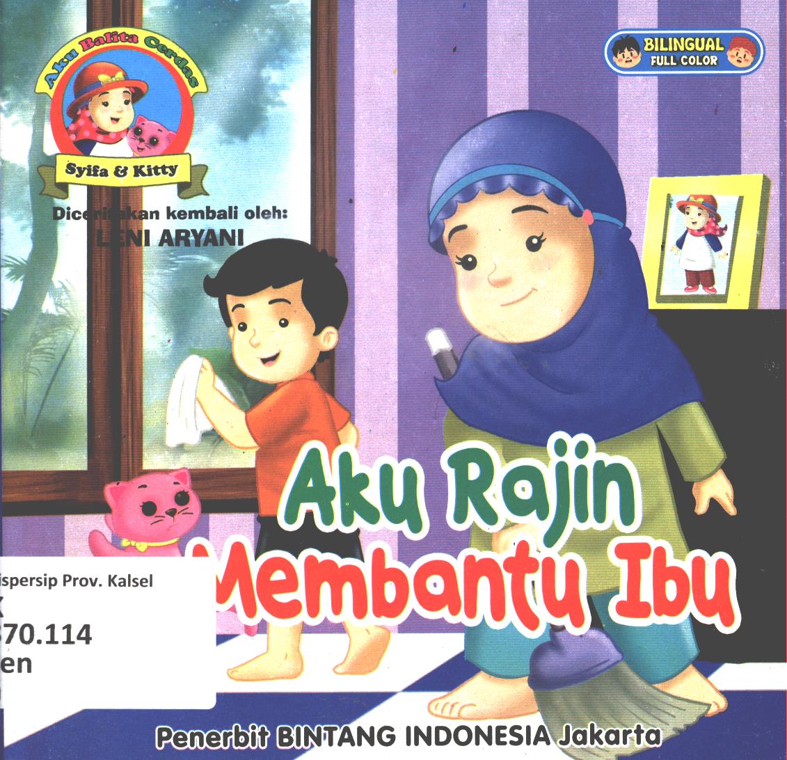 Cover Aku rajin membantu ibu / Leni Aryani