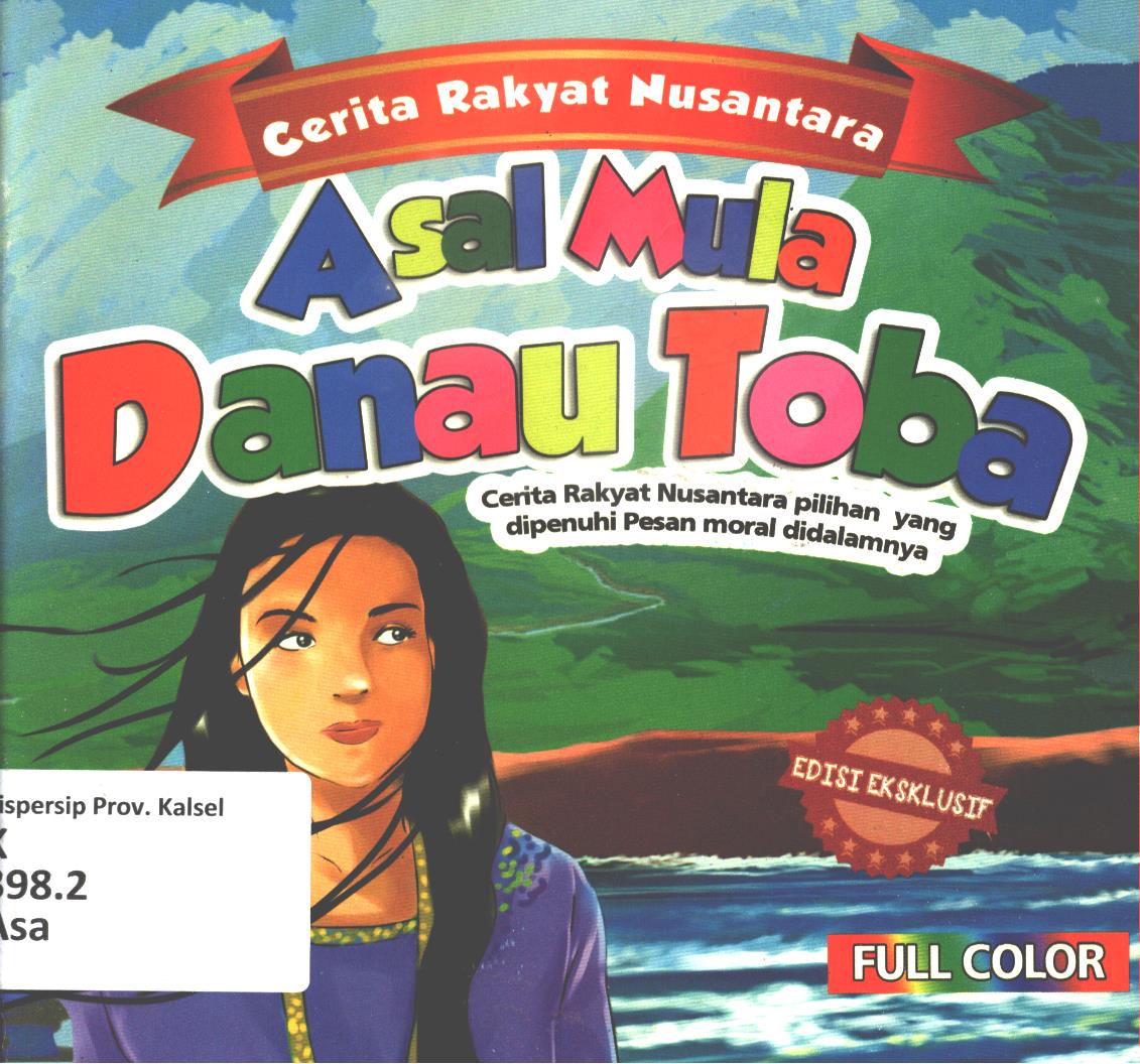 Cover Asal mula Danau Toba (Sumatra Utara)