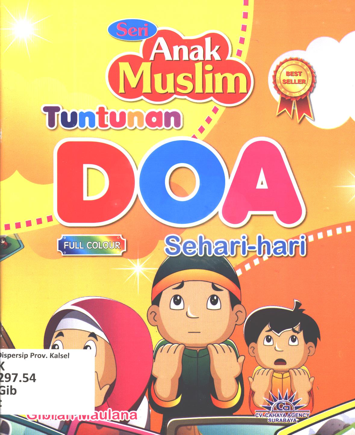 Cover Tuntunan doa sehari hari / Gibran Maulana