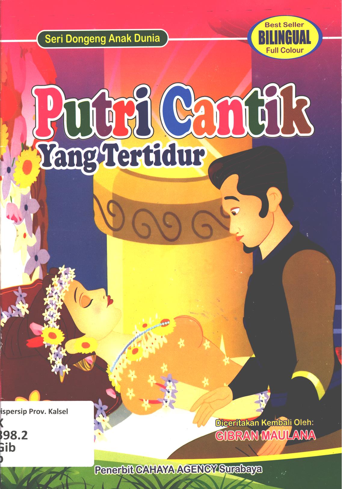 Cover Putri cantik yang tertidur / Gibran Maulana