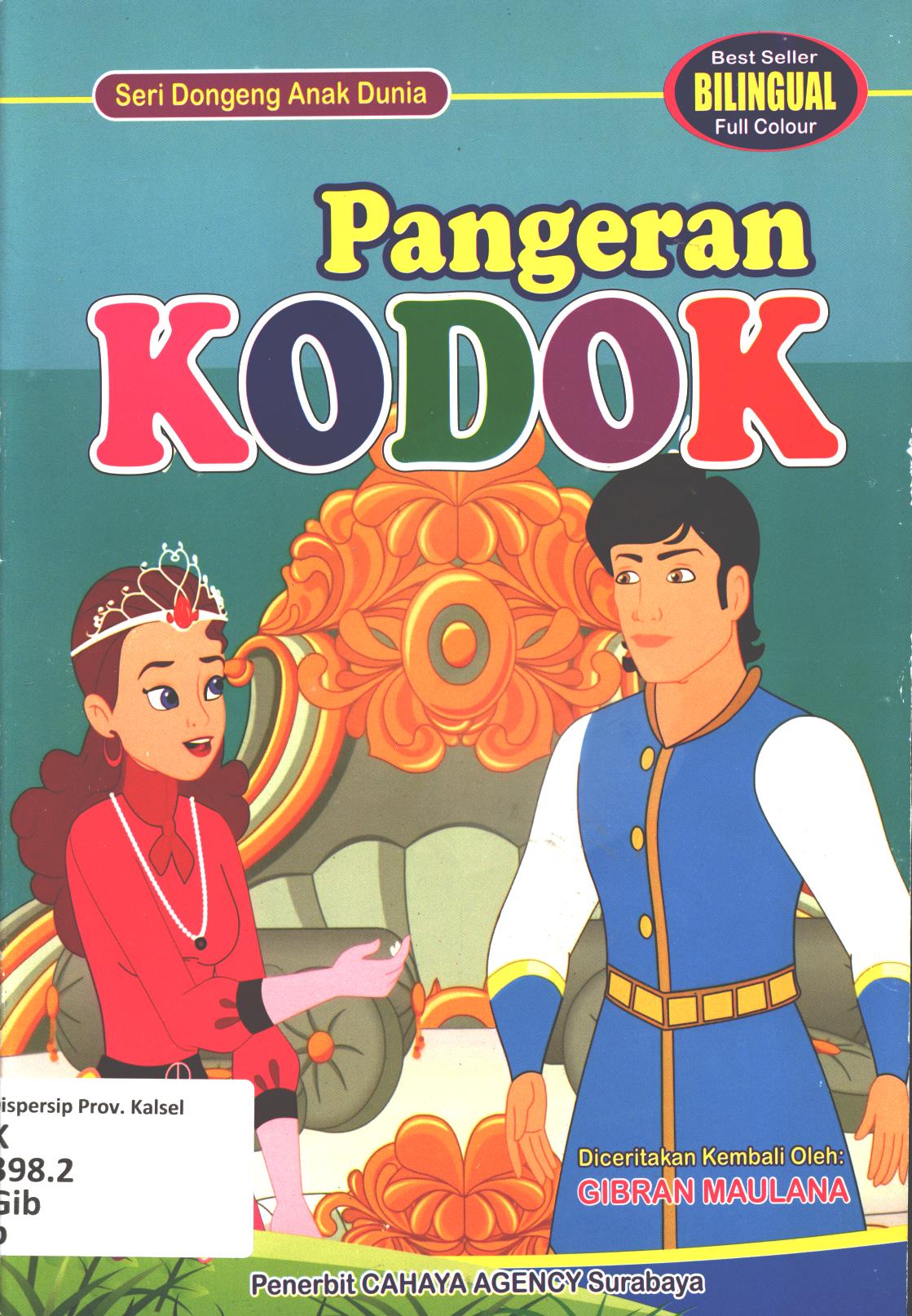 Cover Pangeran kodok / Gibran Maulana
