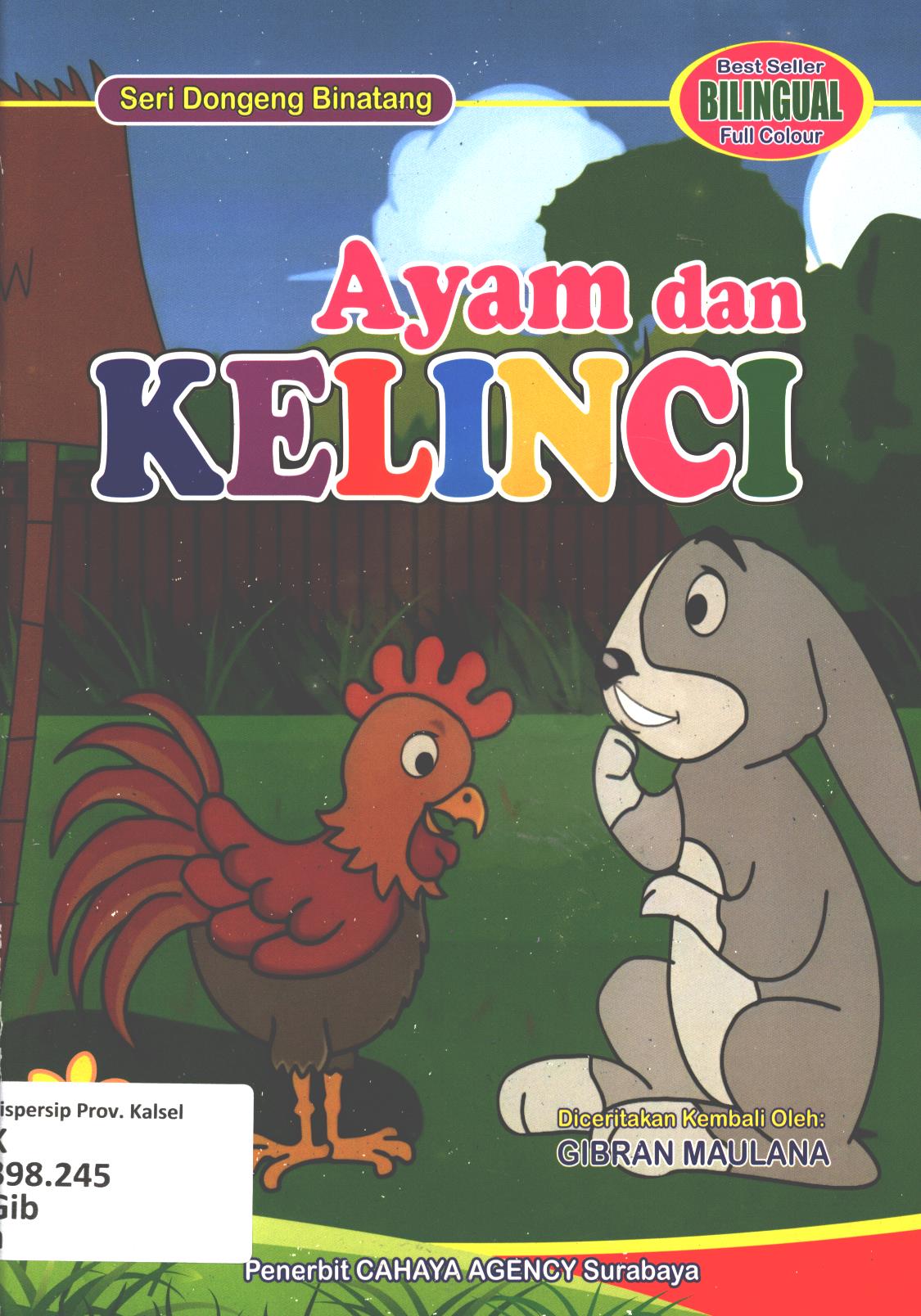 Cover Ayam dan kelinci / Gibran Maulana