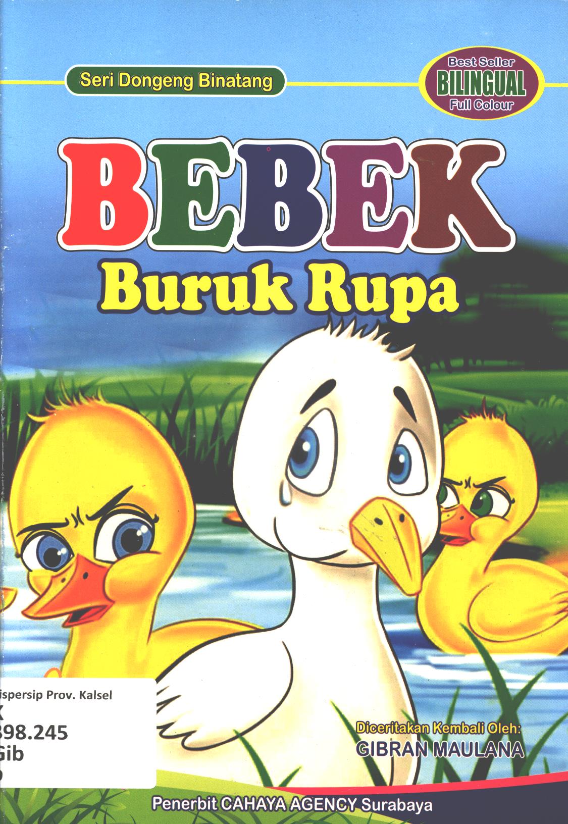 Cover Bebek buruk rupa / Gibran Maulana