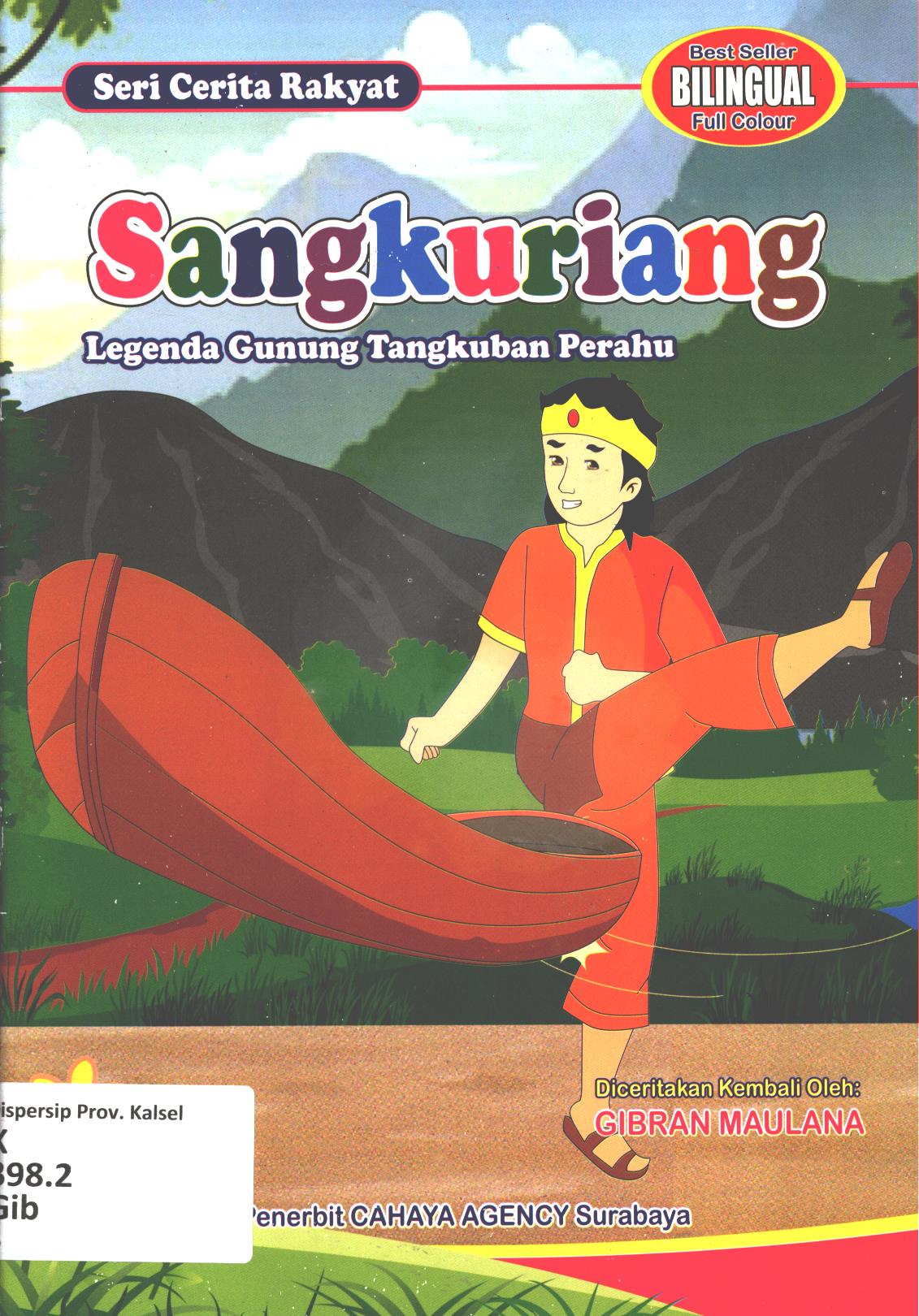Cover Sangkuriang :  Legenda gunung tangkuban perahu / Gibran Maulana