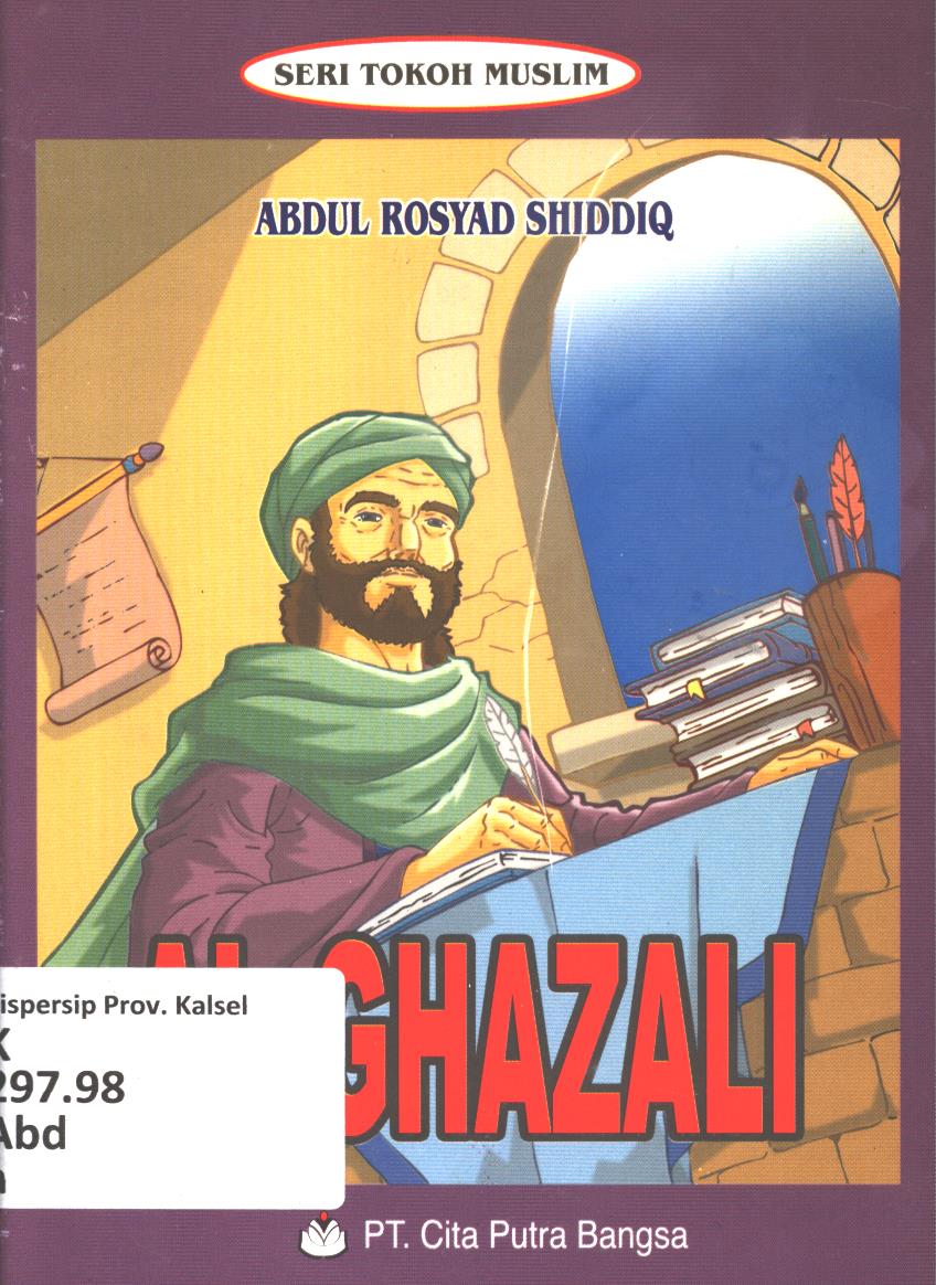 Cover Al Ghazali / Abdul Rosyad Shiddiq