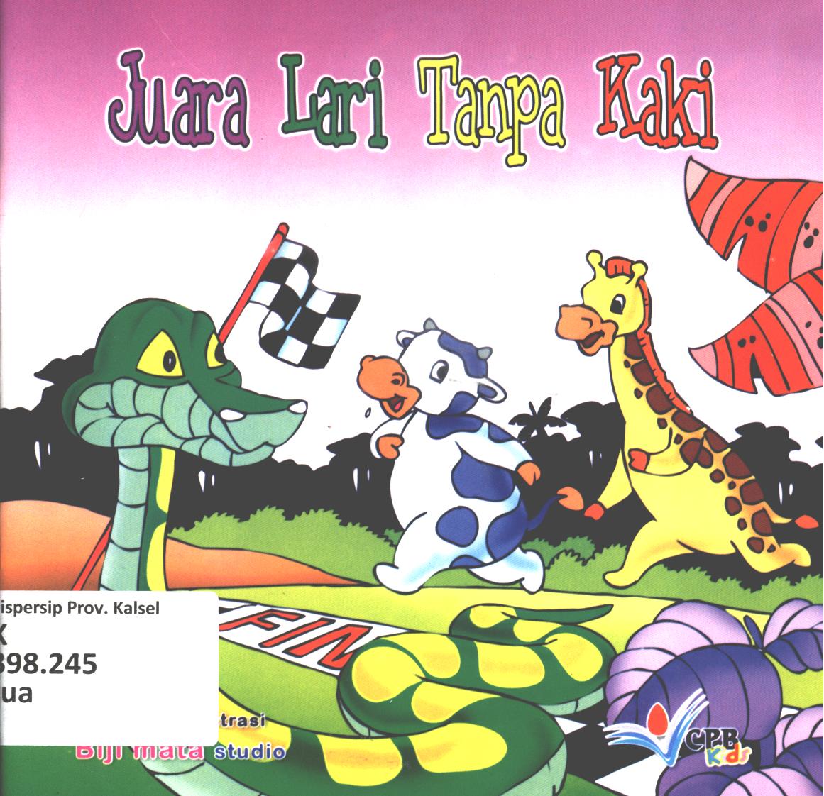 Cover Juara lari tanpa kaki
