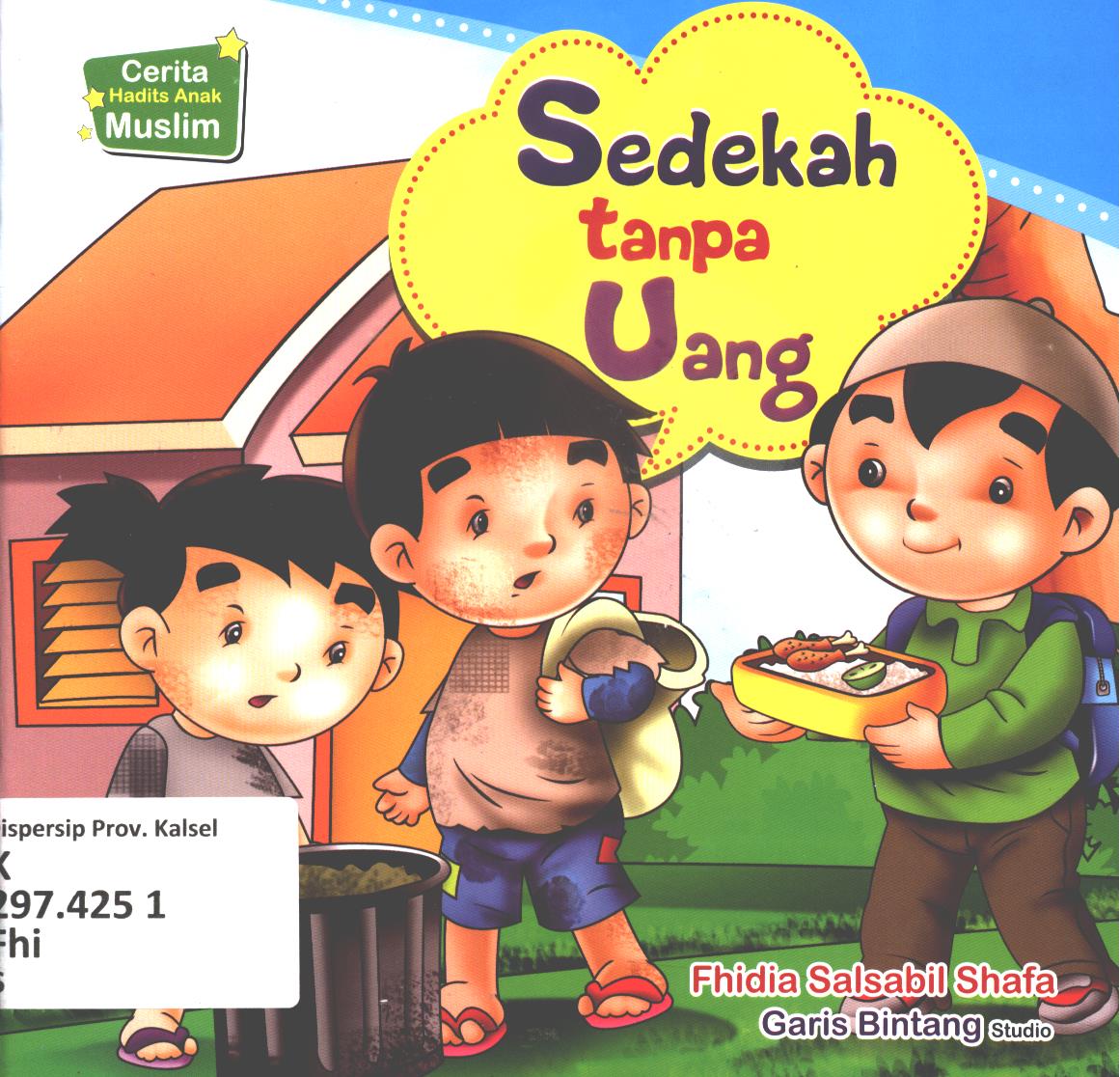 Cover Sedekah tanpa uang / Fhidia Salsabil Shafa