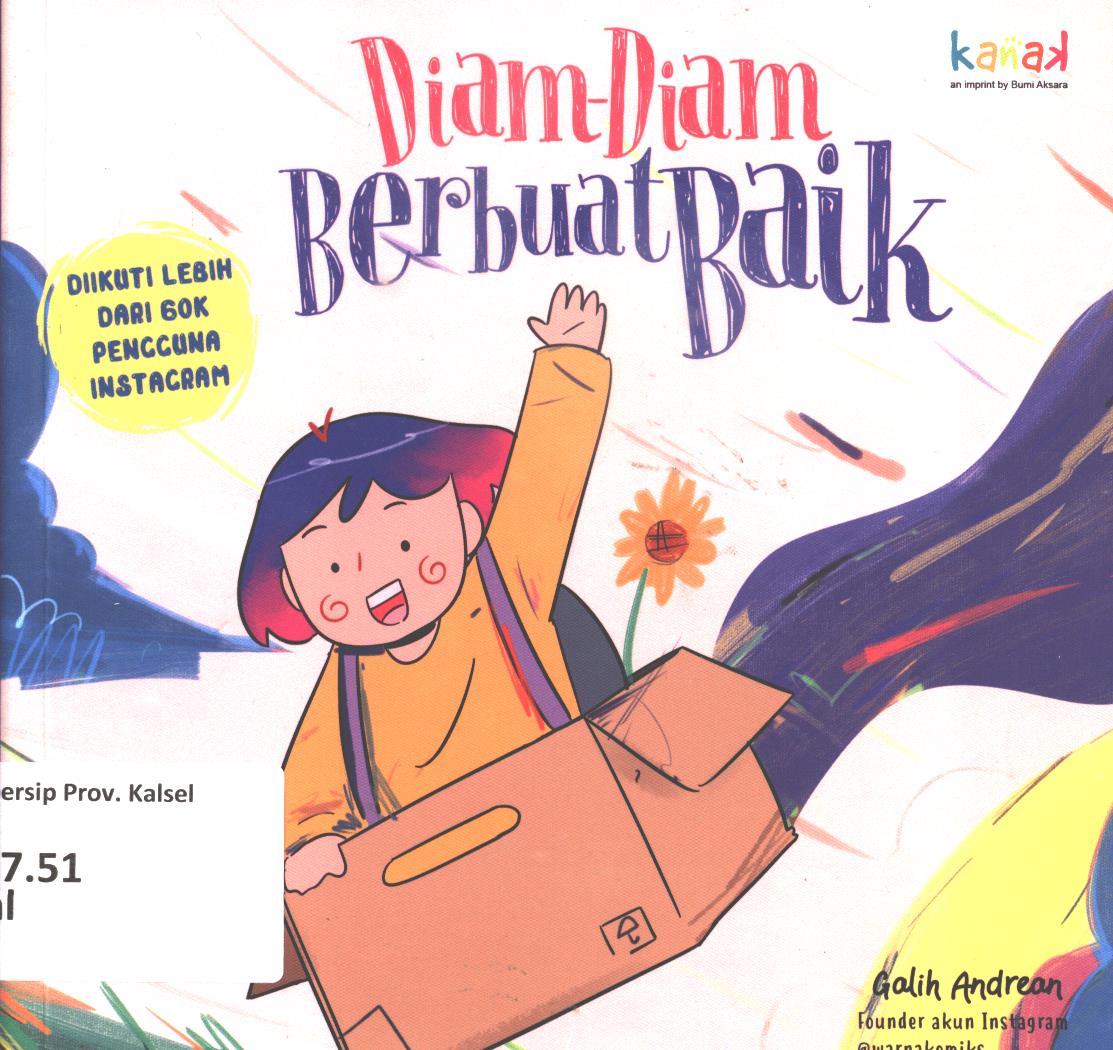 Cover Diam-diam berbuat baik / Galih Andrean ; editor, Imran Laha, Regina Nopia Helnaz