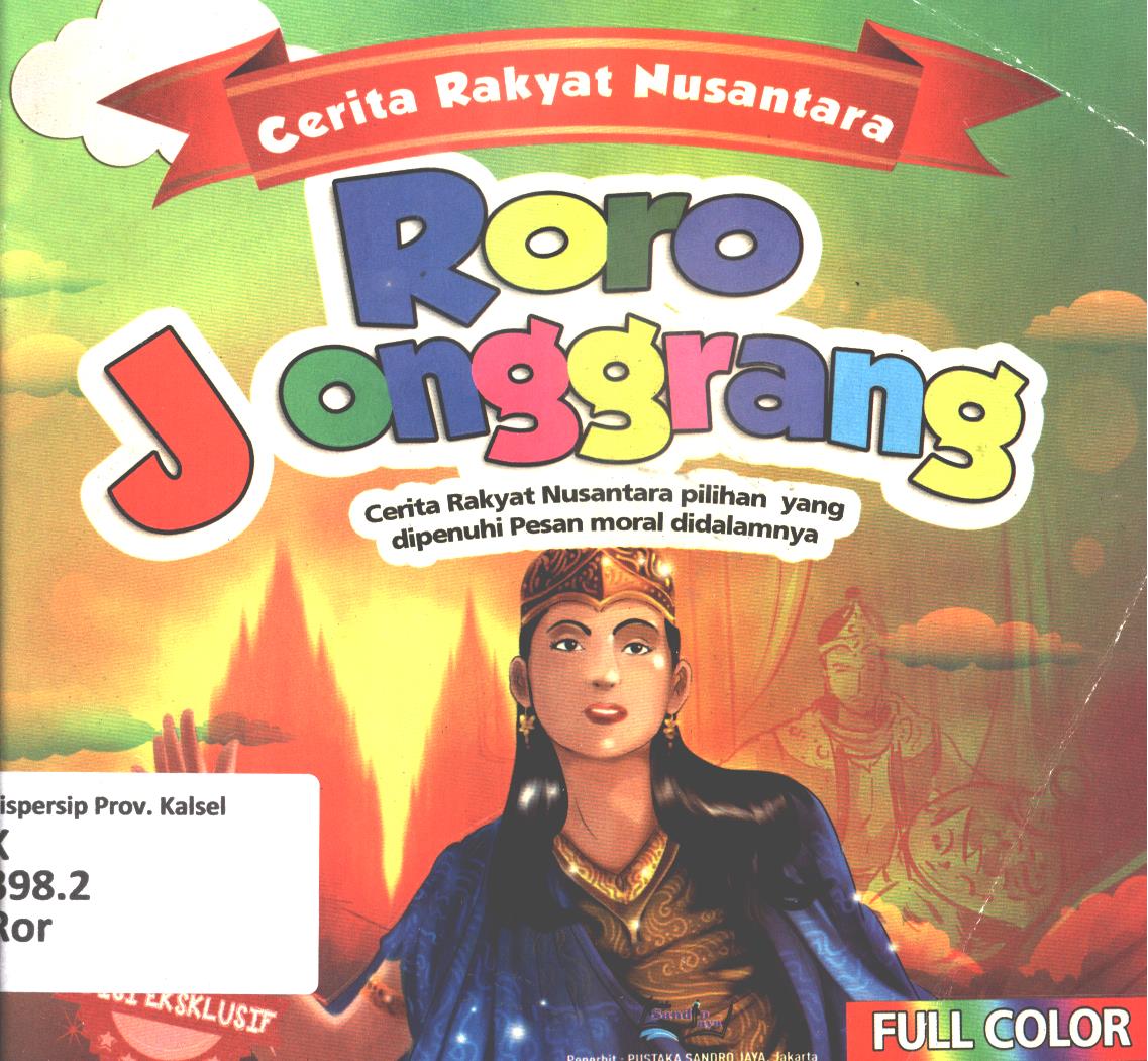 Cover Roro Jonggrang